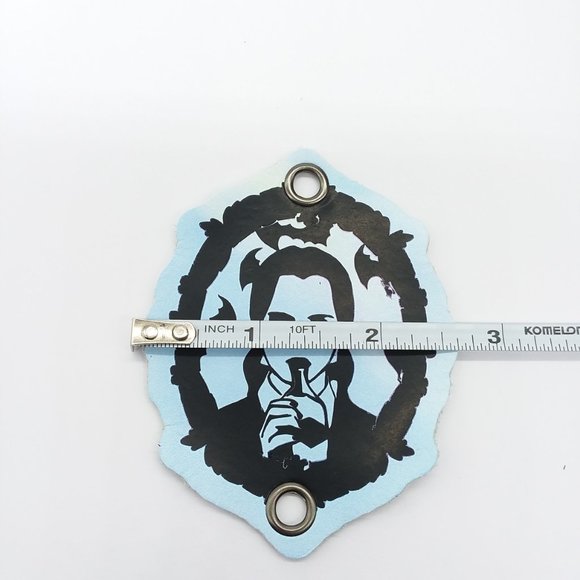 Wednesday Addams eyelet patch shoe charm - Picture 5 of 12